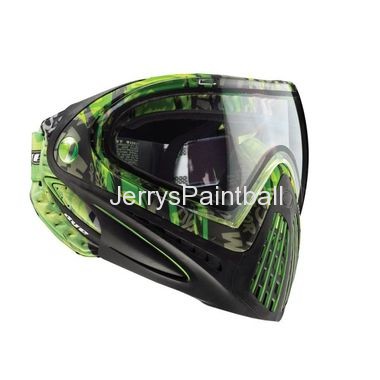 NEW Dye Invision I4 Thermal Anti-Fog Paintball Pro Mask Tiger Stripe Camo 